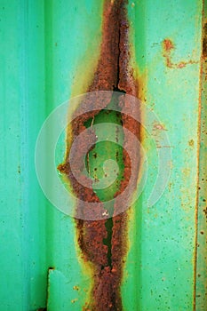 Rusty Galvanize Sheet Abstract texture and background