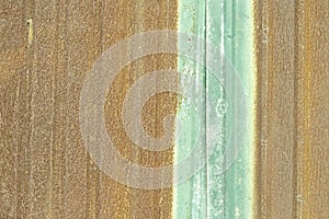 Rusty galvanized iron plate