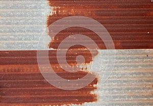 rusty galvanized sheet for background