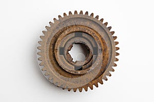 Rusty gear from an old mechanism