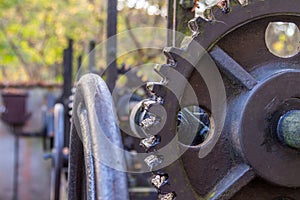 Rusty Gear Wheel