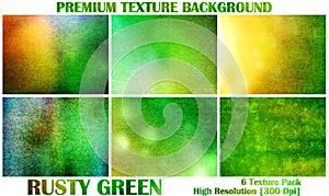 Rusty Green Yellow and Light Premium Texture Pack Grunge Oriental Ornamental Pattern Background Illustration Wallpaper