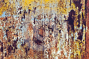 Rusty grunge metal background