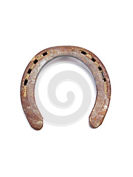 Rusty horseshoe