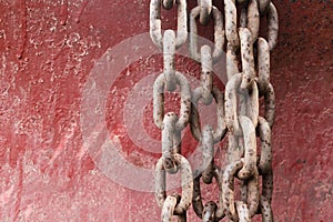 Rusty Industrial Chain