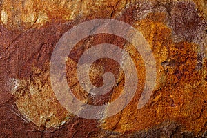 Rusty iron metal background