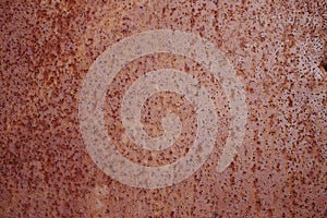 Rusty iron plate background