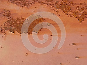 rusty iron plate texture background