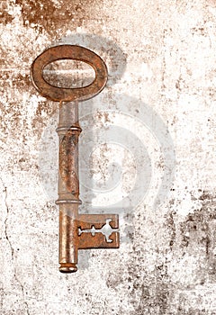 Rusty key