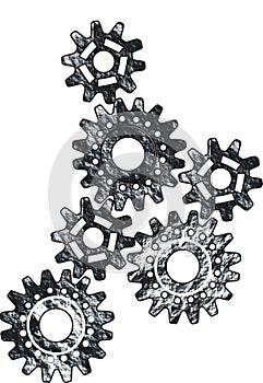 rusty knot cogs