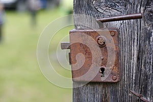 Rusty lock 1