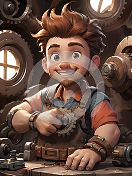 Rusty, the Mechanical Marvel