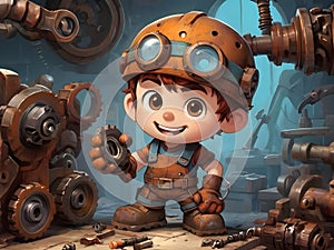 Rusty, the Mechanical Marvel