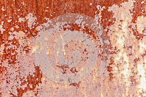 Rusty metal background. Old abstract grunge background texture for your design