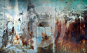 Rusty metal background photo