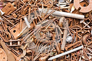 Rusty Metal Fasteners photo