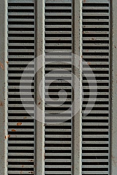 Rusty metal grille background. Old rusty metal grille.