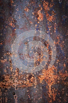 Rusty metal grunge background