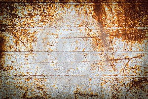 Rusty metal panel background.background