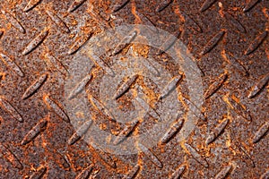 Rusty Metal Pattern Background