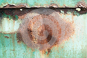 Rusty metal sheet, old grunge metal texture use for background, industrial texture for abstract Background. Iron surface rust