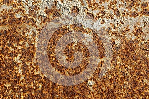 Rusty metal texture background