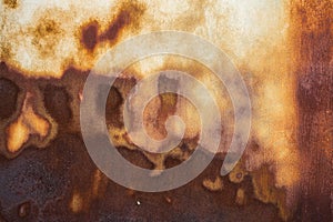Rusty metal texture background