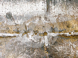 Rusty metal texture background with weld seam