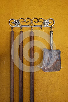 Rusty Metallic Shovel