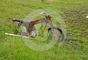 Rusty Motorbike
