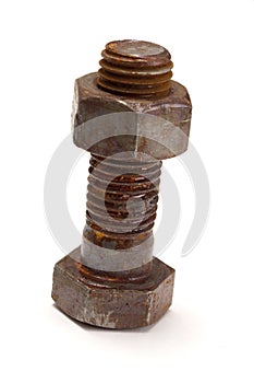 Rusty Nut and Bolt