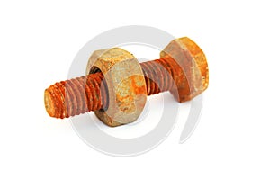 Rusty nut and bolt