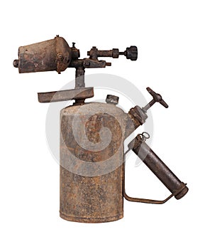 Rusty old blowtorch