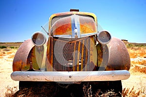 Rusty Old car