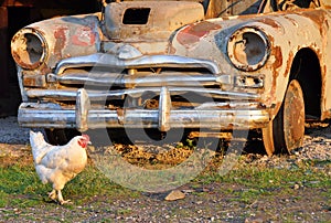 Rusty Old Car