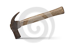 Rusty old hammer