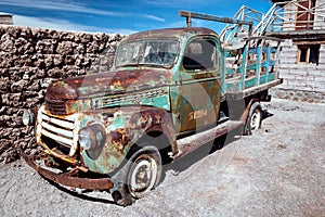 Rusty old truck