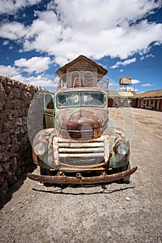 Rusty old truck, Uyuni, Bolivia