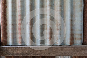 Rusty old zinc texture background