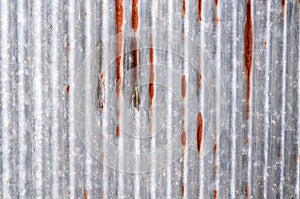 A rusty old zinc texture background