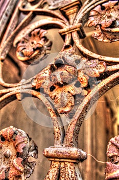 Rusty Ornamental Lattice Frydlant