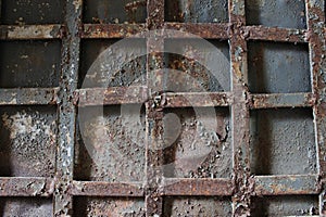 Rusty Prison Cell Door Texture