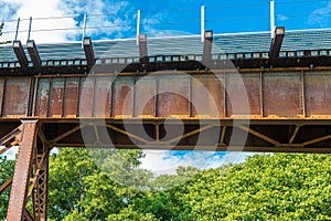 Rusty Railroad Bridge