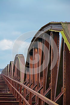 Rusty Railway Bridge