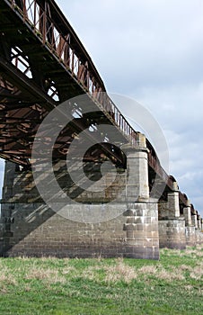 Rusty Railway Bridge