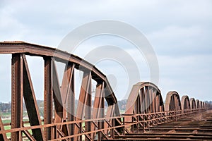 Rusty Railway Bridge