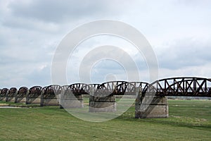 Rusty Railway Bridge