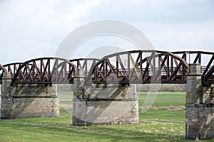 Rusty Railway Bridge