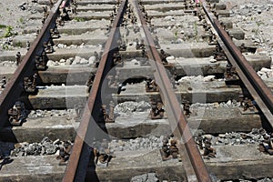 Rusty Railway Track