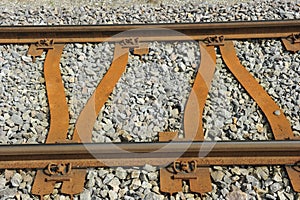 Rusty Railway Track photo